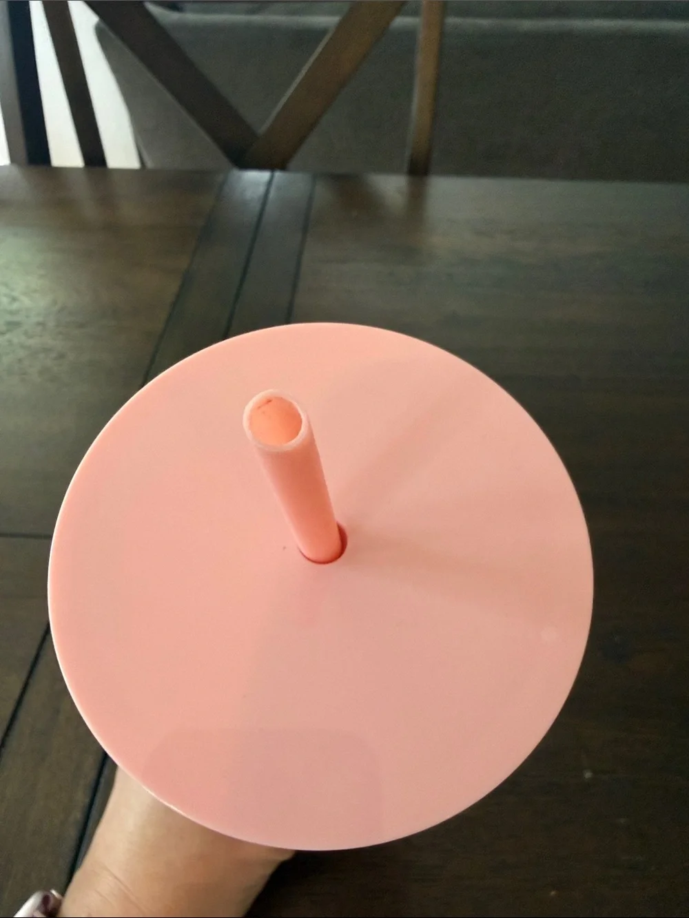Starbucks Pink Reusable Cup with Straw